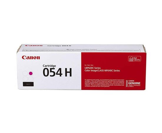 Купить Картридж тонерный Canon 054H для MF641/643/645, LBP-621/623 2300 копий Magenta (3026C002) по лучшей цене