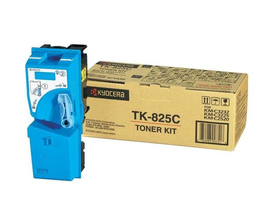 Купить Тонер-картридж Kyocera TK-825C cyan, 7.5К (1T02FZCEU0) по лучшей цене
