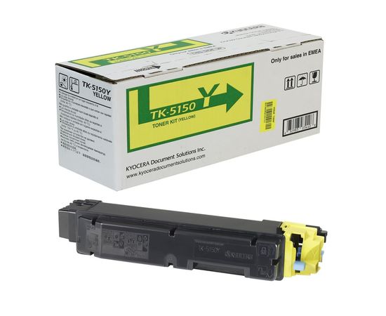 Купить Туба с тонером KYOCERA TK-5150Y для ECOSYS P6035cdn/M6035cdn/M6535cdn 10000 копий Yellow (1T02NSANL0) по лучшей цене