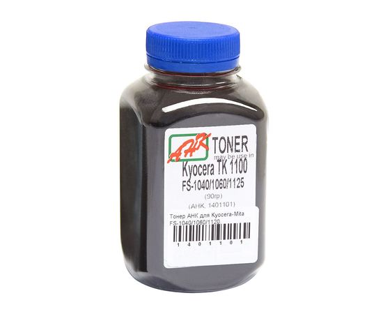 Купить Тонер АНК для Kyocera-Mita FS-1040/1060/1120, TK-1110/1114/1120/1124 бутль 90г Black (1401101) по лучшей цене