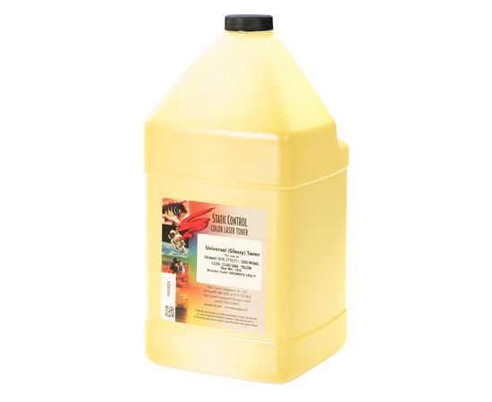 Купить тонер универсальный Okidata 2 (Glossy) 1кг yellow Static Control по лучшей цене