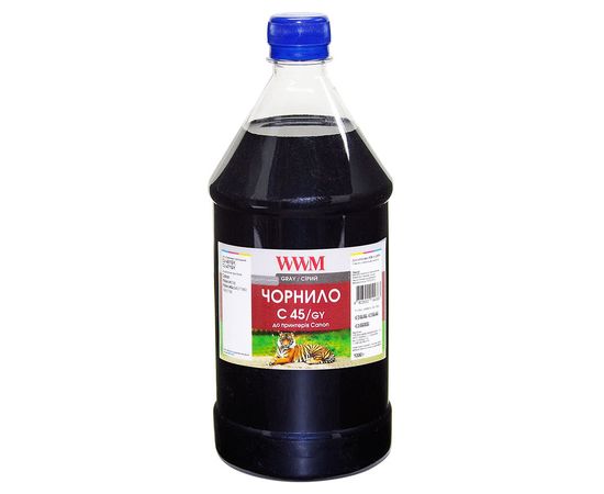 Купить Чернила WWM для Canon CLI-451GY 1000г Gray Водорастворимые (C45/GY-4) по лучшей цене