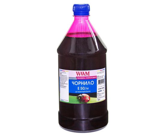 Купить Чернила WWM для Epson Stylus Photo R200/R340/RX620 1000г Magenta Водорастворимые (E50/M-4) по лучшей цене