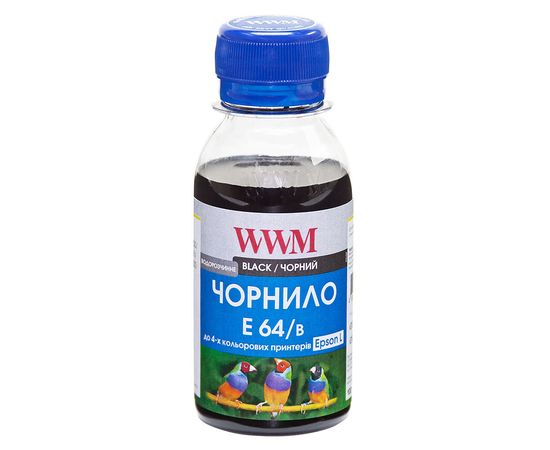 Купить Чернила WWM для Epson L110/L210/L355 100г Black Водорастворимые (E64/B-2) по лучшей цене