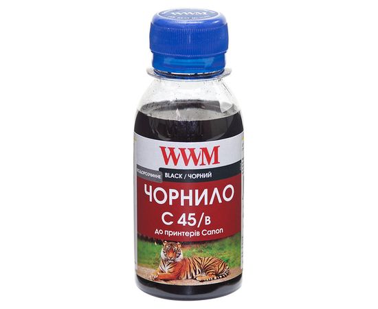 Купить Чернила WWM для Canon CLI-451B 100г Black Водорастворимые (C45/B-2) по лучшей цене