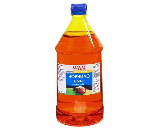 Купить Чернила WWM для Epson Stylus Photo R200/R340/RX620 1000г Yellow Водорастворимые (E50/Y-4) по лучшей цене