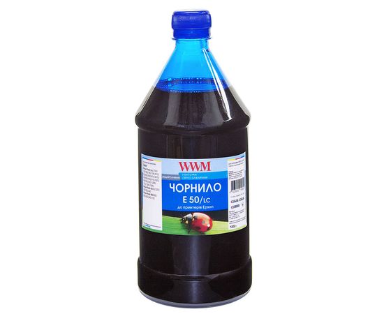 Купить Чернила WWM для Epson Stylus Photo R200/R340/RX620 1000г Light Cyan Водорастворимые (E50/LC-4) по лучшей цене