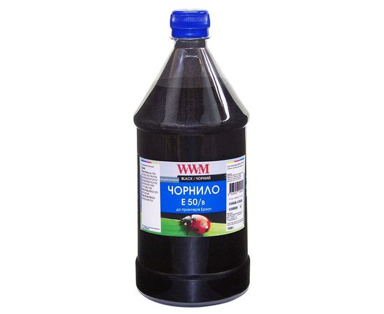 Купить Чернила WWM для Epson Stylus Photo R200/R340/RX620 1000г Black Водорастворимые (E50/B-4) по лучшей цене
