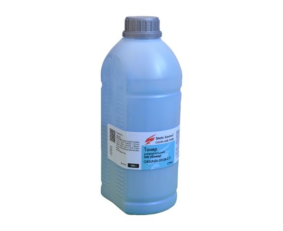 Купить тонер универсальный OKI (Glossy) 500г cyan (фасованный) Static Control по лучшей цене