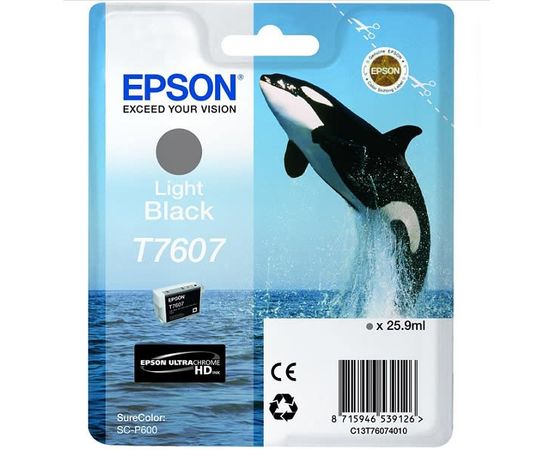 Купить Картридж Epson для SureColor SC-P600 Light Black (C13T76074010) по лучшей цене