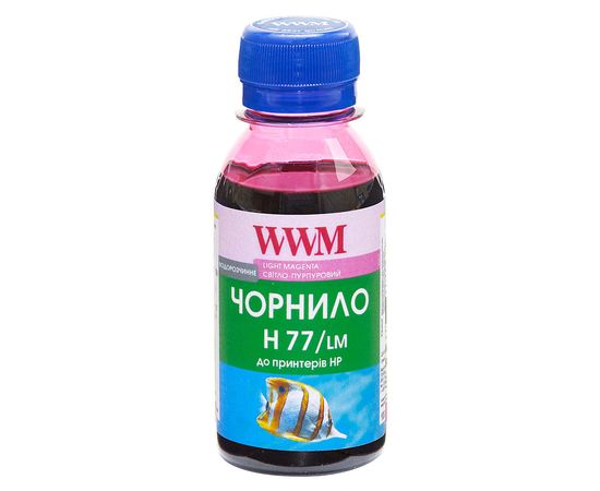 Купить Чернила WWM для HP №177/85 100г Light Magenta Водорастворимые (H77/LM-2) по лучшей цене