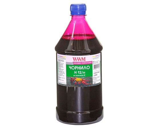 Купить Чернила WWM для HP №10/11/82 1000г Magenta Водорастворимые (H12/M-4) по лучшей цене