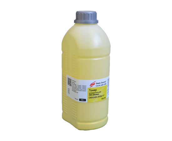 Купить тонер универсальный OKI (Glossy) 500г yellow (фасованный) Static Control по лучшей цене