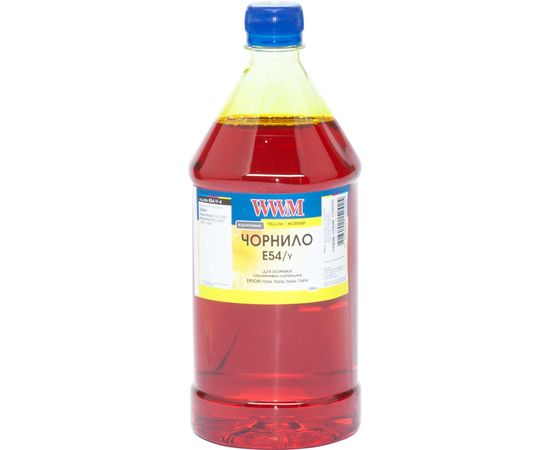 Купить Чернила WWM для Epson Stylus Pro 7600/9600 1000г Yellow Водорастворимые (E54/Y-4) по лучшей цене