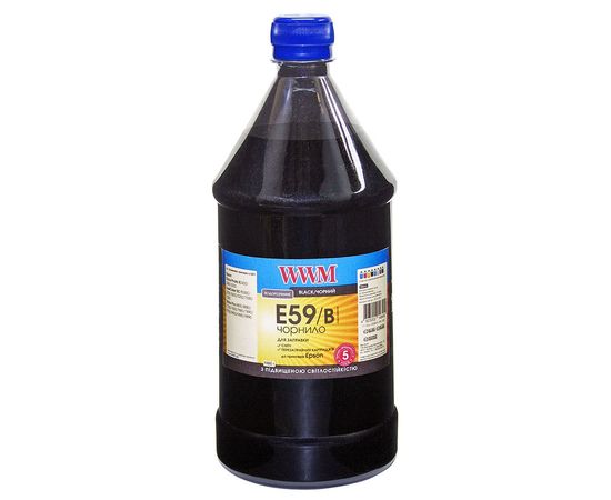 Купить Чернила WWM для Epson Stylus Pro 7700/9700/9890 1000г Black Водорастворимые (E59/B-4) светостойкие по лучшей цене