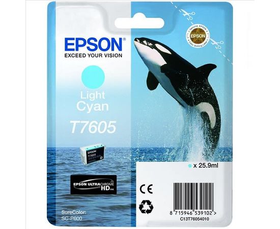 Купить Картридж Epson для SureColor SC-P600 Light Cyan (C13T76054010) по лучшей цене