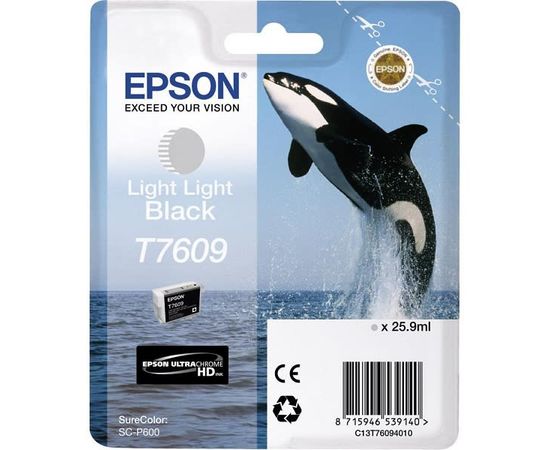 Купить Картридж Epson для SureColor SC-P600 Light Light Black (C13T76094010) по лучшей цене