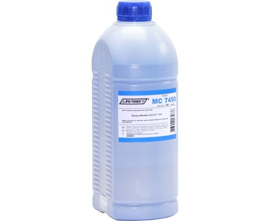 Купить Тонер IPM для Konica Minolta QMS MC7450 бутль 350г Cyan (TB115C-1) по лучшей цене