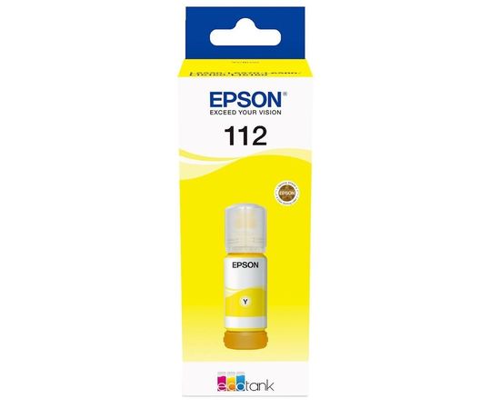 Купить Контейнер с чернилами Epson 112 EcoTank Pigment Yellow ink (C13T06C44A) по лучшей цене