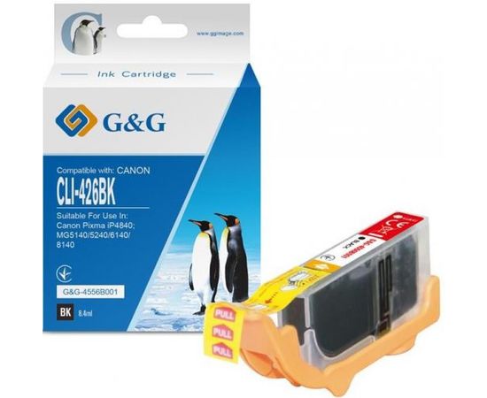 Купить Картридж G&G для Canon Pixma MG5140/MG5240/MG6140 CLI-426B аналог 4556B001 Black (G&G-4556B001) по лучшей цене