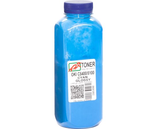Купить Тонер АНК для OKI C5100/5200/5300/5400 бутль 160г Cyan (1501690) Glossy по лучшей цене