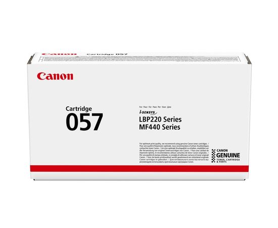 Купить Картридж тонерный Canon 057 для LBP220/MF440 3100 копий Black (3009C002) по лучшей цене