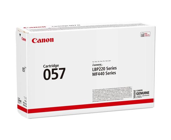 Купить Картридж тонерный Canon 057 для LBP220/MF440 3100 копий Black (3009C002) по лучшей цене