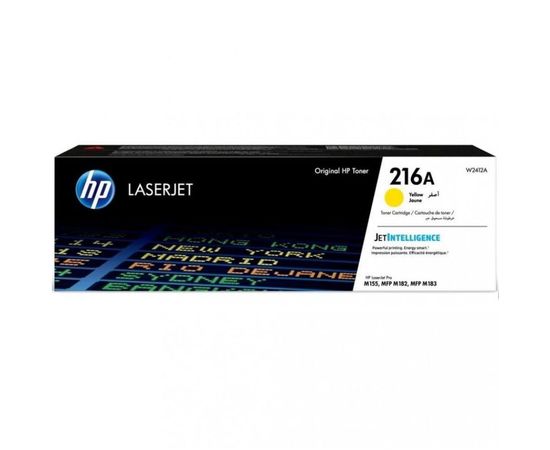 Купить Картридж тонерный HP 216A для CLJ M182/183 850 копий Yellow (W2412A) по лучшей цене