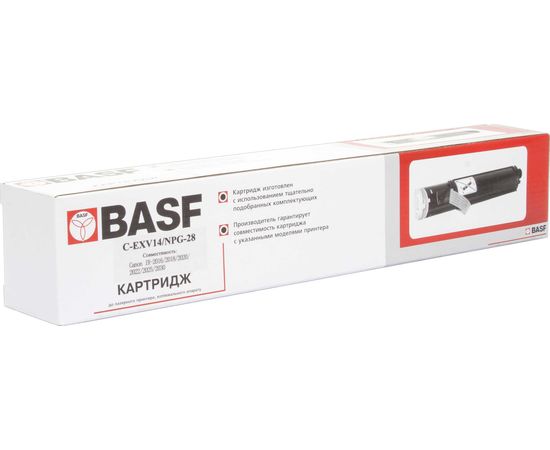 Купить Туба с тонером BASF для Canon iR-2016/2020/2030 аналог C-EXV14 Black (BASF-KT-EXV14) по лучшей цене