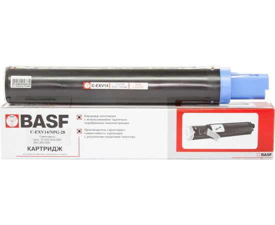 Купить Туба с тонером BASF для Canon iR-2016/2020/2030 аналог C-EXV14 Black (BASF-KT-EXV14) по лучшей цене
