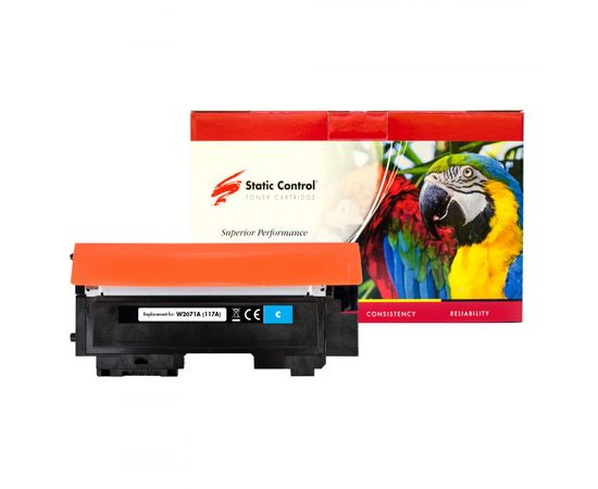 Купить Картридж Static Control HP W2071A (117A) cyan Parrot (002-01-S2071APB) по лучшей цене