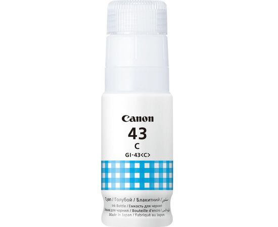 Купить Контейнер с чернилами Canon GI-43 Cyan (4672C001) по лучшей цене