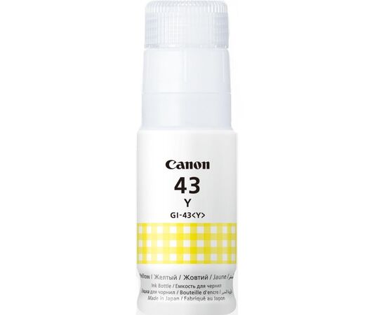 Купить Контейнер с чернилами Canon GI-43 Yellow (4689C001) по лучшей цене
