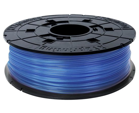 Купить Пластик для 3D-принтера XYZprinting PLA 1.75мм/0.6кг Filament, Clear Blue, for daVinci (RFPLBXEU05J) по лучшей цене