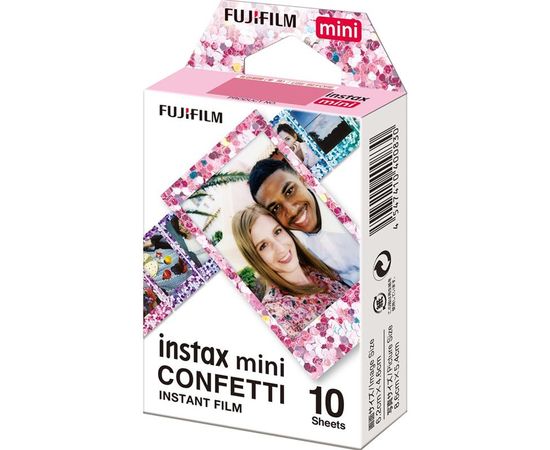 Купить Бумага Fujifilm INSTAX MINI CONFETTI (54х86мм 10шт) (16620917) по лучшей цене