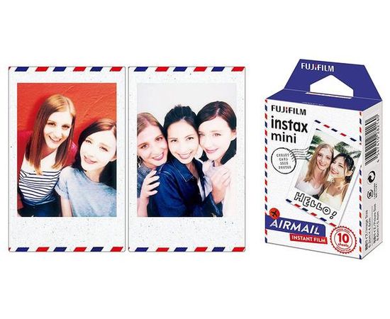 Купить Бумага Fujifilm COLORFILM INSTAX MINI AIRMAIL (54х86мм 10шт) (70100139610) по лучшей цене