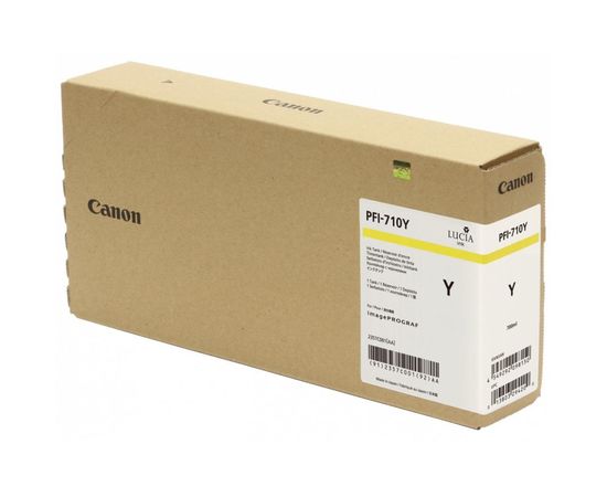 Купить Картридж Canon PFI-710 Yellow (2357C001AA) по лучшей цене