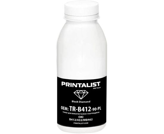 Купить Тонер OKI B412/432/MB462, 90г Black Printalist (TR-B412-90-PL) по лучшей цене