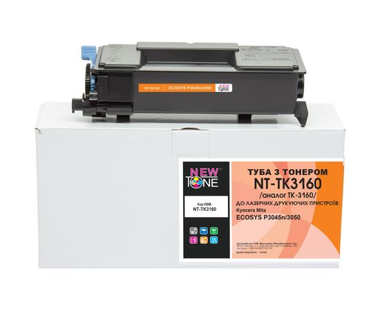 Купить Тонер-картридж NewTone Kyoсera TK-3160 Black (NT-TK3160) по лучшей цене