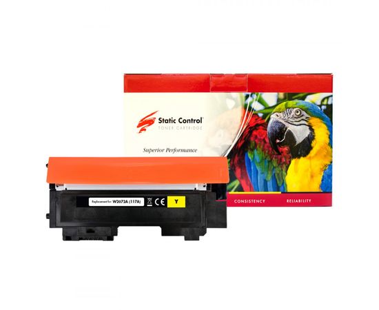 Купить Картридж Static Control HP W2072A (117A) yellow Parrot (002-01-S2072APB) по лучшей цене