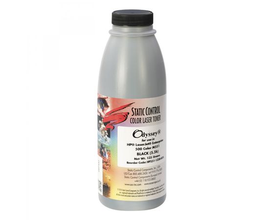 Купить Тонер HP CLJ Enterprise M551 флакон, 135 г, черный SCC (HP551-135B-KOS) по лучшей цене