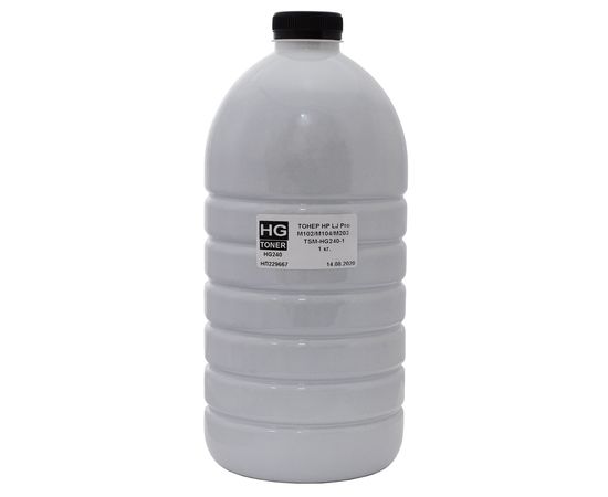 Купить Тонер HP LaserJet Pro M102 версия для совместимых картриджей, флакон, 1 кг HG toner (TSM-HG240-1) по лучшей цене