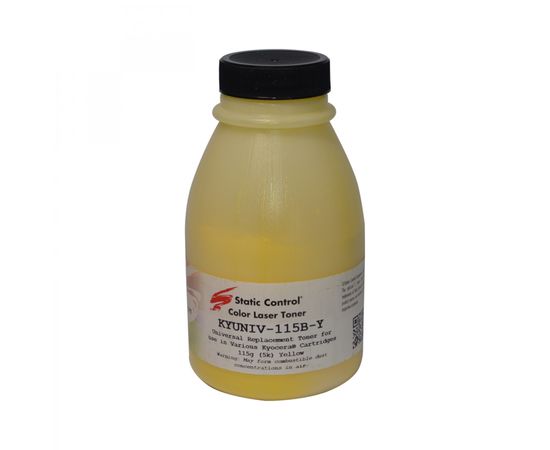 Купить Тонер Kyocera Mita универсальный KYUNIV флакон, 115 г, желтый SCC (KYUNIV-115B-Y) по лучшей цене