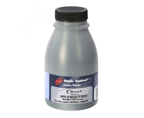 Купить Тонер HP LJ 2035 флакон, 120 г SCC (HP2055-120B-OS) по лучшей цене