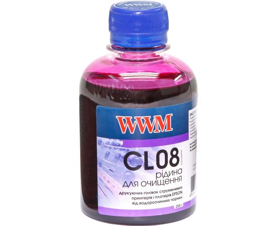 Купить Чистящая жидкость WWM for water-soluble EPSON /200г (CL08) по лучшей цене