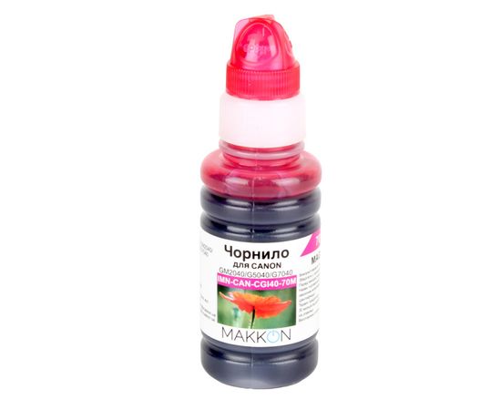 Купить Чернила Makkon для Canon PIXMA-GM2040/G5040/G7040 70 мл magenta (IMN-CAN-CGI40-70M) по лучшей цене