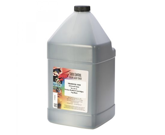 Купить Тонер Brother универсальный TRBUNIVCOL флакон, 1 кг, черный SCC (TRBUNIVCOL-1KGK) по лучшей цене