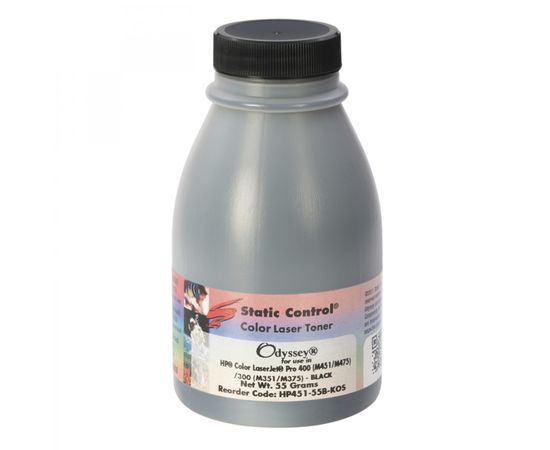 Купить Тонер HP CLJ Pro 400 M452 флакон, 55 г, черный SCC (HP451-55B-KOS) по лучшей цене