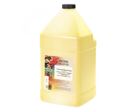 Купить Тонер Oki универсальный OKIUNIV2 флакон, 1 кг, желтый SCC (OKIUNIV2-1KG-Y) по лучшей цене