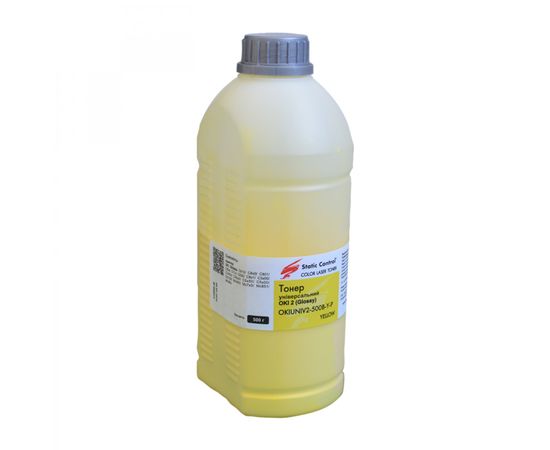 Купить Тонер Oki универсальный OKIUNIV2 флакон, 500 г, желтый SCC (OKIUNIV2-500B-Y-P) по лучшей цене
